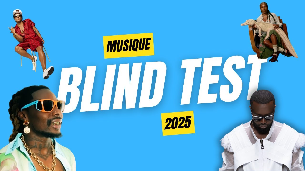 blind test musique 2025 de 50 extraits