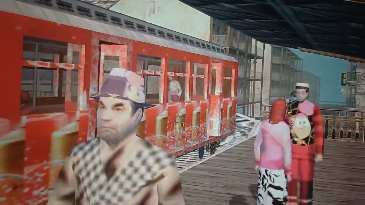 Mafia 1 Schnee Mod Příjezd a čekání nadzemek na stanici Little Italy - Winslet Ave a Little Italy
