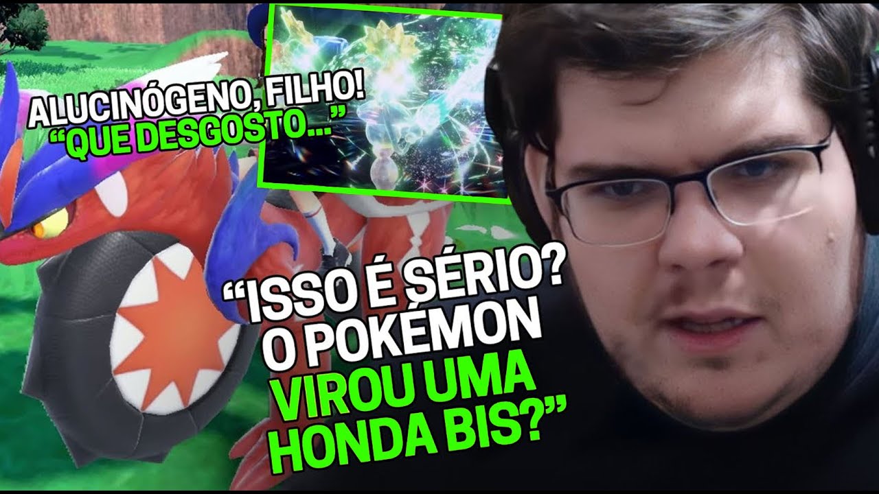 CASIMIRO REAGE AO NOVO POKÉMON E SE IRRITA! 
