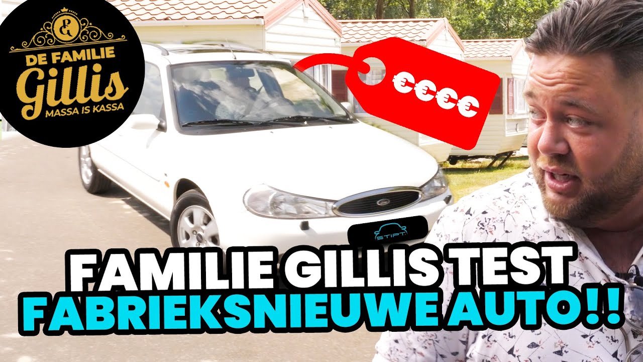 Familie Gillis test Fabrieksnieuwe auto!! Massa is kassa!!