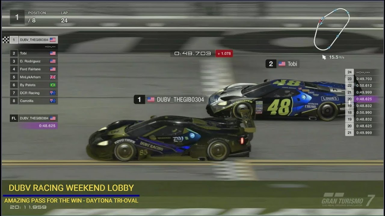 GRAN TURISMO 7 | DUBV RACING PRESENTS: AMAZING TEAM FINISH with @THEGIBO304