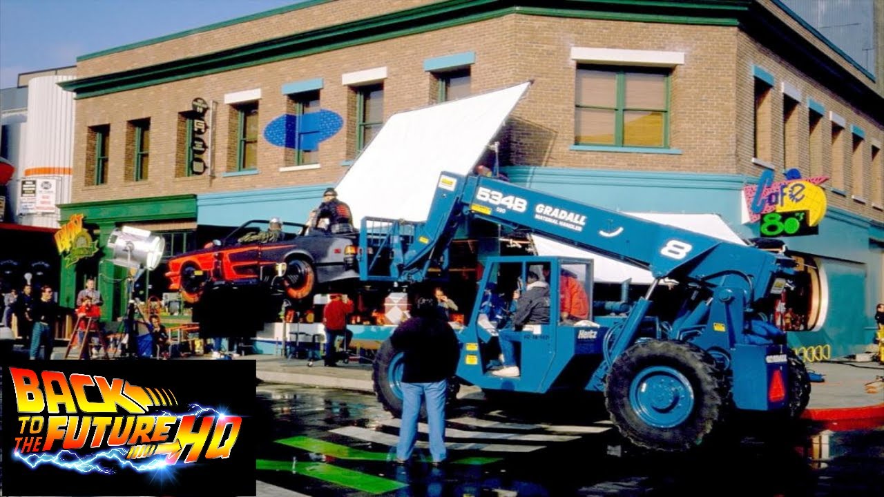 Rare Behind the scenes look at Back to the Future II & III