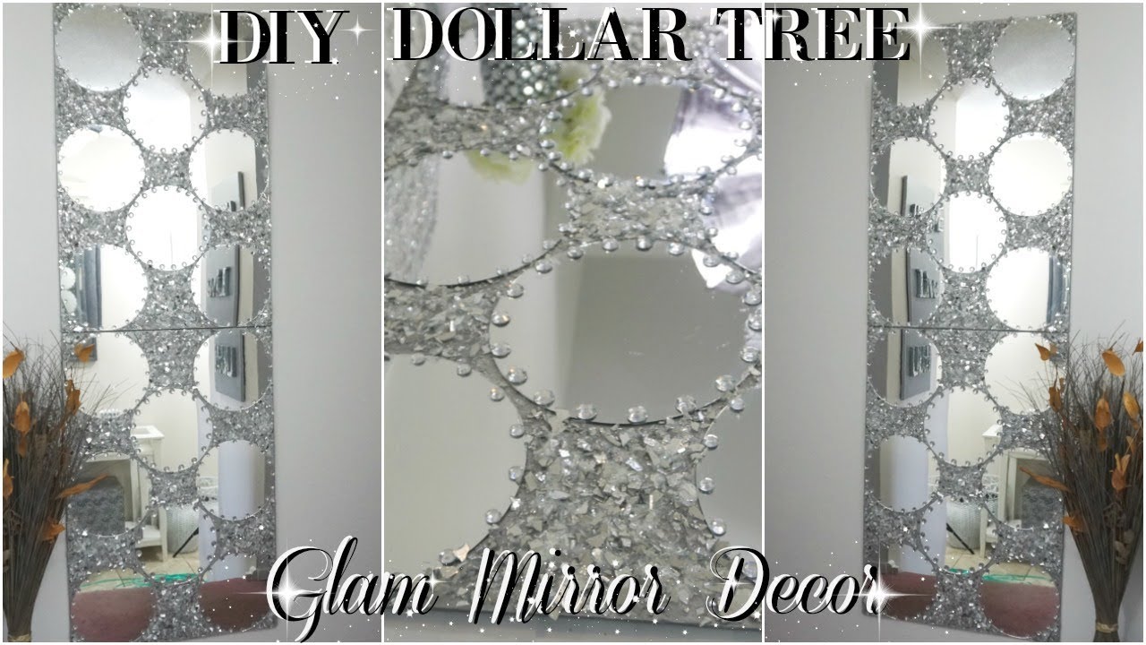DIY DOLLAR TREE | DIY MIRRORED WALL ART DECOR | ZGALLERIE INSPIRED | DIY HOME DECOR 2018