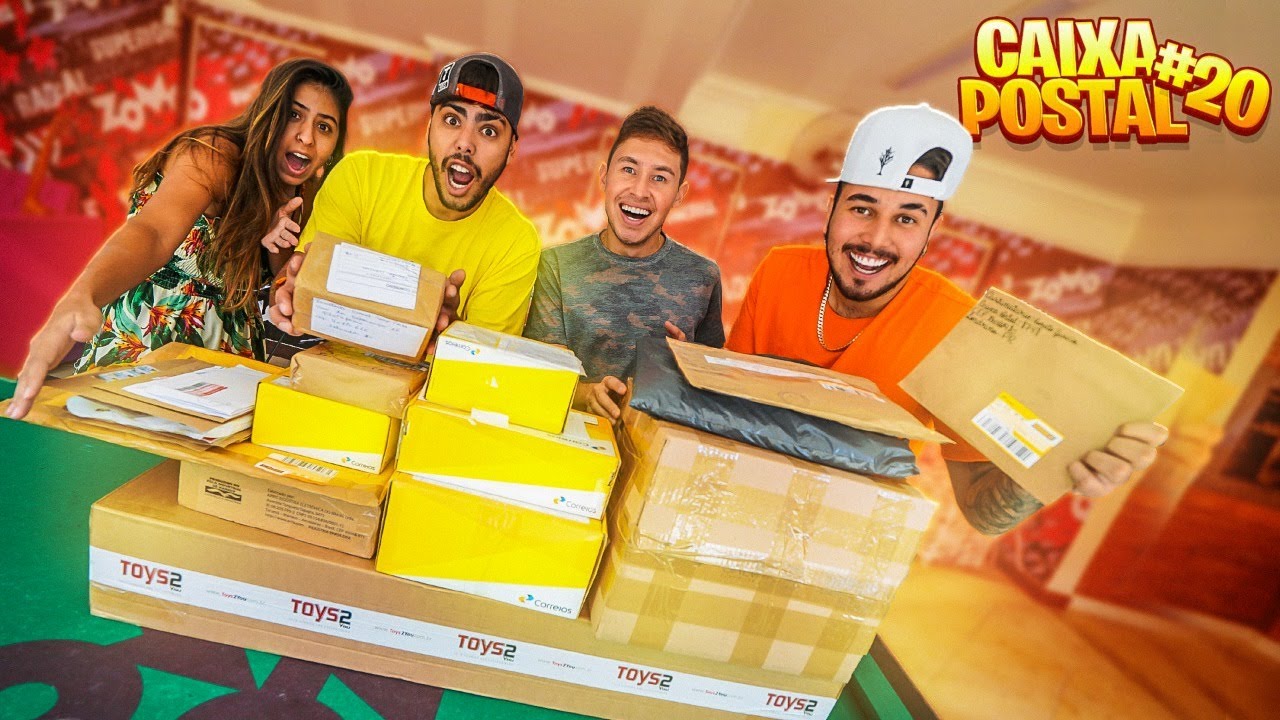 DEIXEI MEUS AMIGOS ABRIR MINHA CAIXA POSTAL!