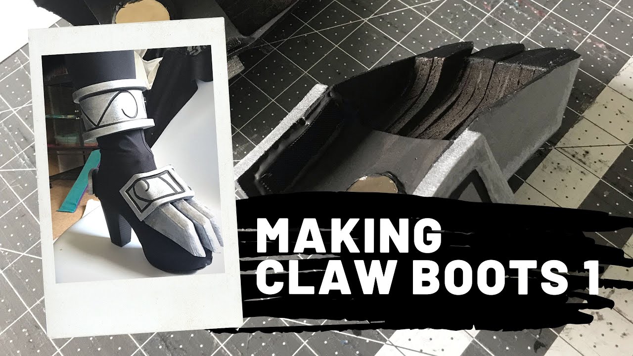 Ashamane! World of Warcraft Cosplay | Pt. 19 - Making Claw Boot Armor with EVA Foam