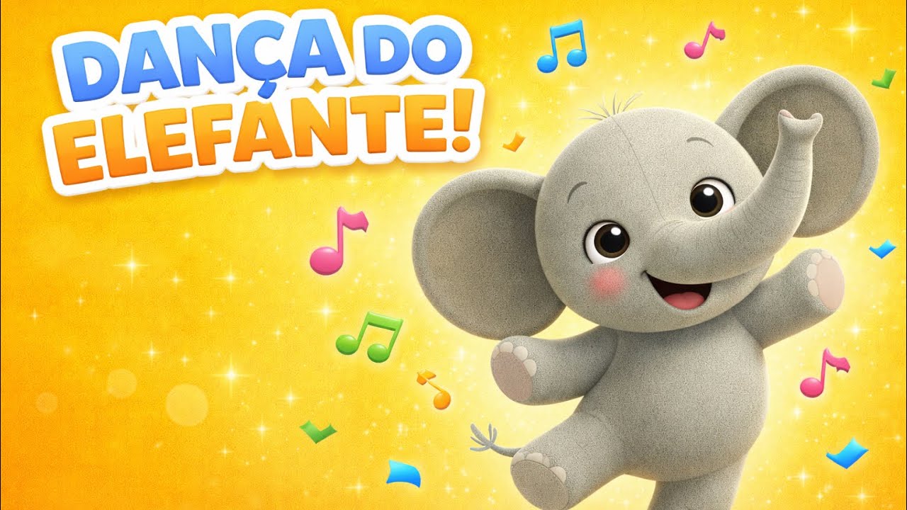 Dança do Elefante | Música Infantil | Cantinho do Davi