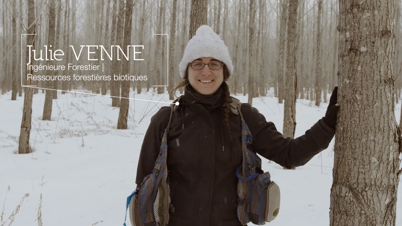 AFL - Métier de la forêt - Ingénieure forestier / Julie Venne