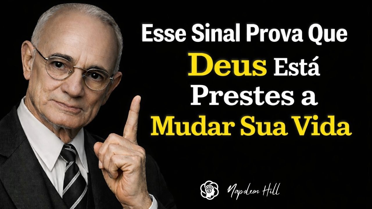 NÃO Conte Para Ninguém… Esse Sinal Prova Que Deus Está Prestes a Mudar Sua Vida | Napoleon Hill