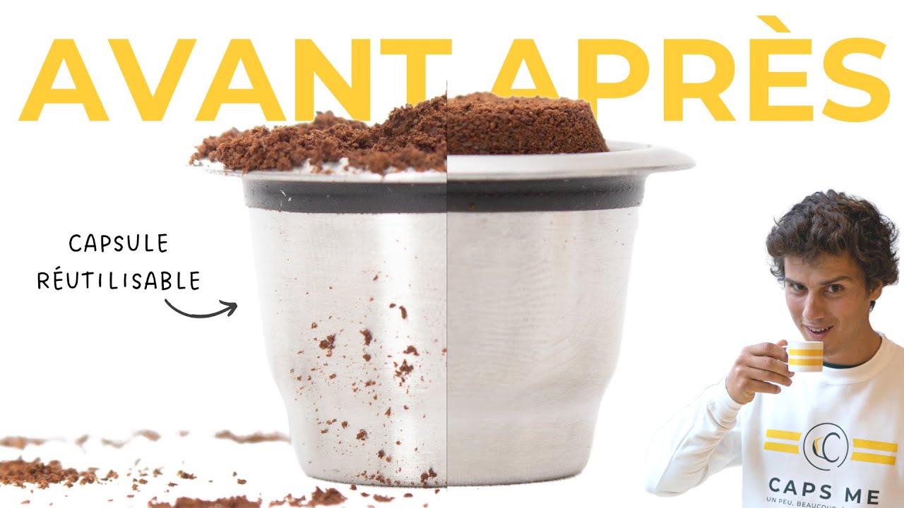 Bien remplir une capsule de caf&eacute; r&eacute;utilisable avec notre coffret ?