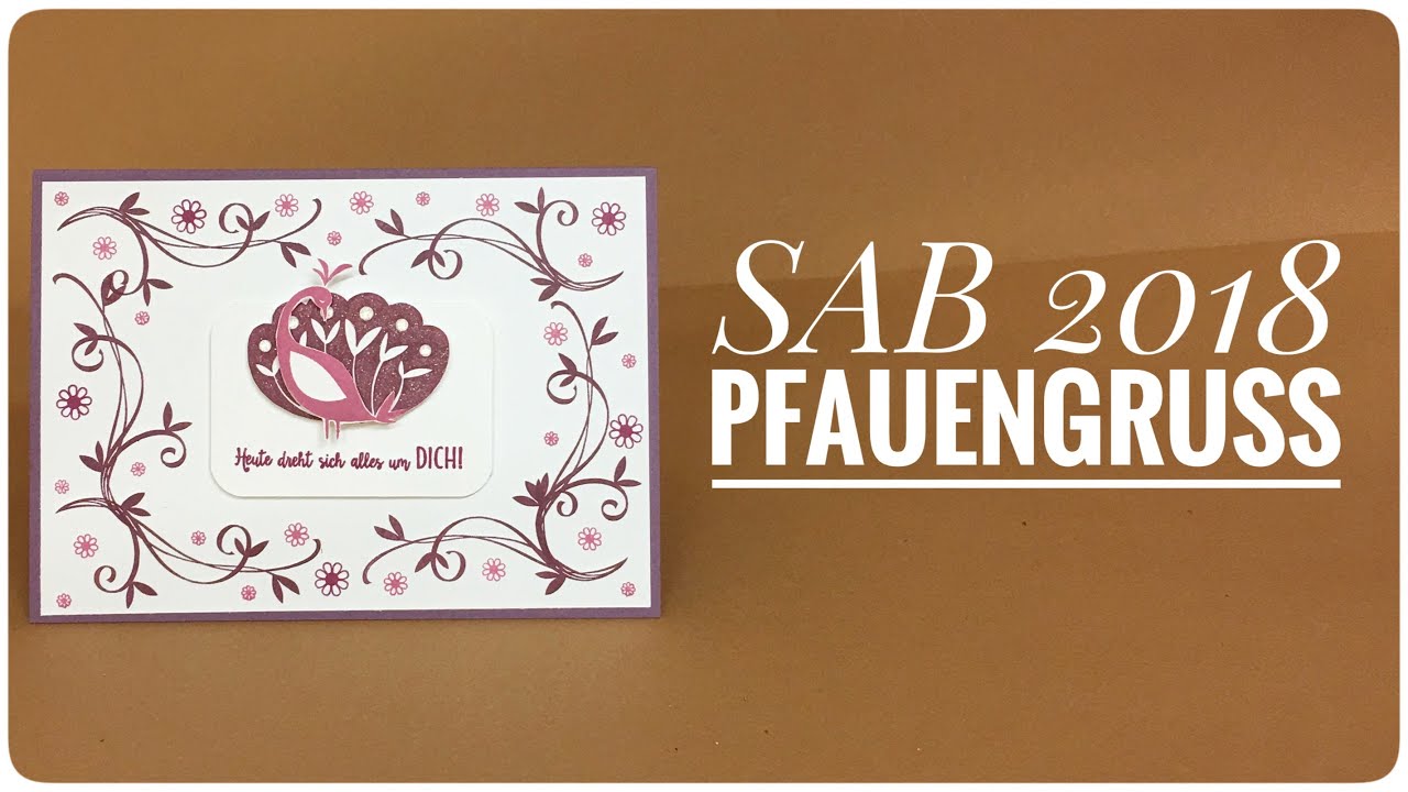 7 Tage 7 Videos bis zur SAB - Tag 2 mit Stampin Up Produkten