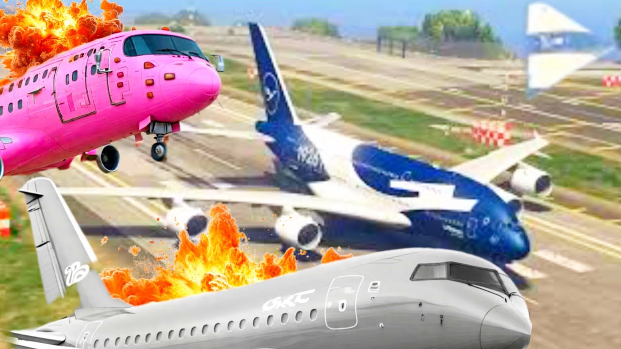 Ahmedabad Plane Crash: Air India Flight Carrying 242 Passengers Crashes Near Airport -Gta 5