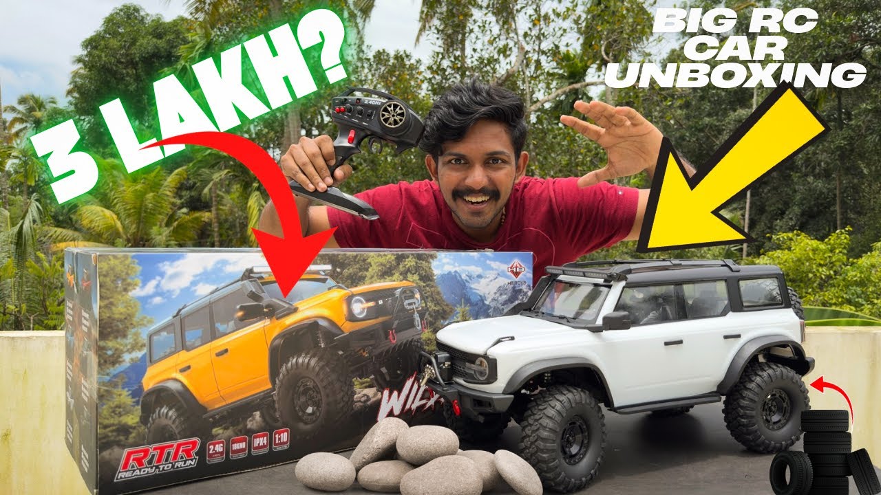എന്റെ ജീവിതത്തിലെ ഏറ്റവും വലിയ RC Car വാങ്ങിയ കഥ 😱🔥 | Unboxing RC Bronco 1:10 | i am noel