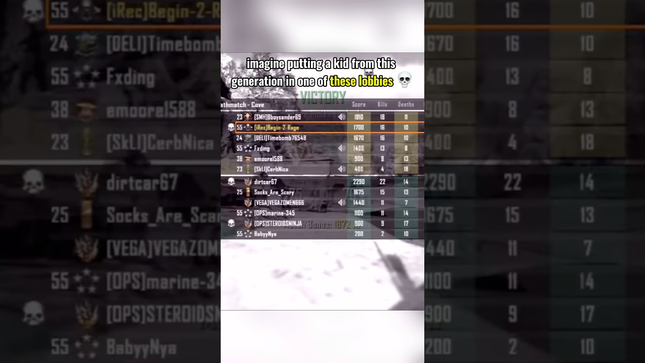the old cod lobbies 😭#callofduty #nostalgia