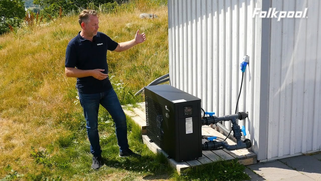 Att välja Poolvärmepump är en guide om placering, styra flödet med by-pass och vinterstängning.