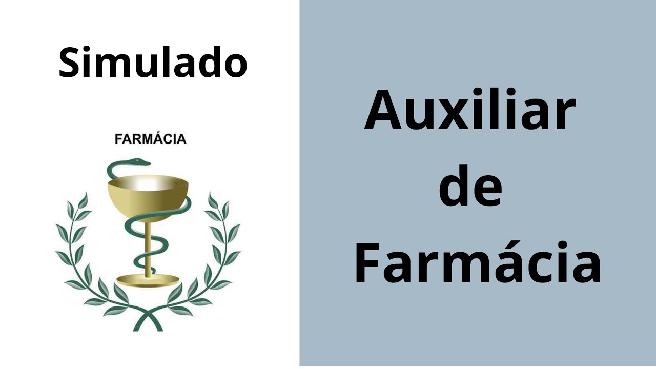 Questões de Farmácia para Auxiliar de Farmácia