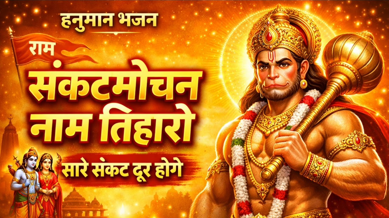 संकटमोचन नाम तिहारो 🙏 हनुमान भजन | Hanuman Bhajan | मंगलवार स्पेशल | सारे संकट दूर होंगे 🔱