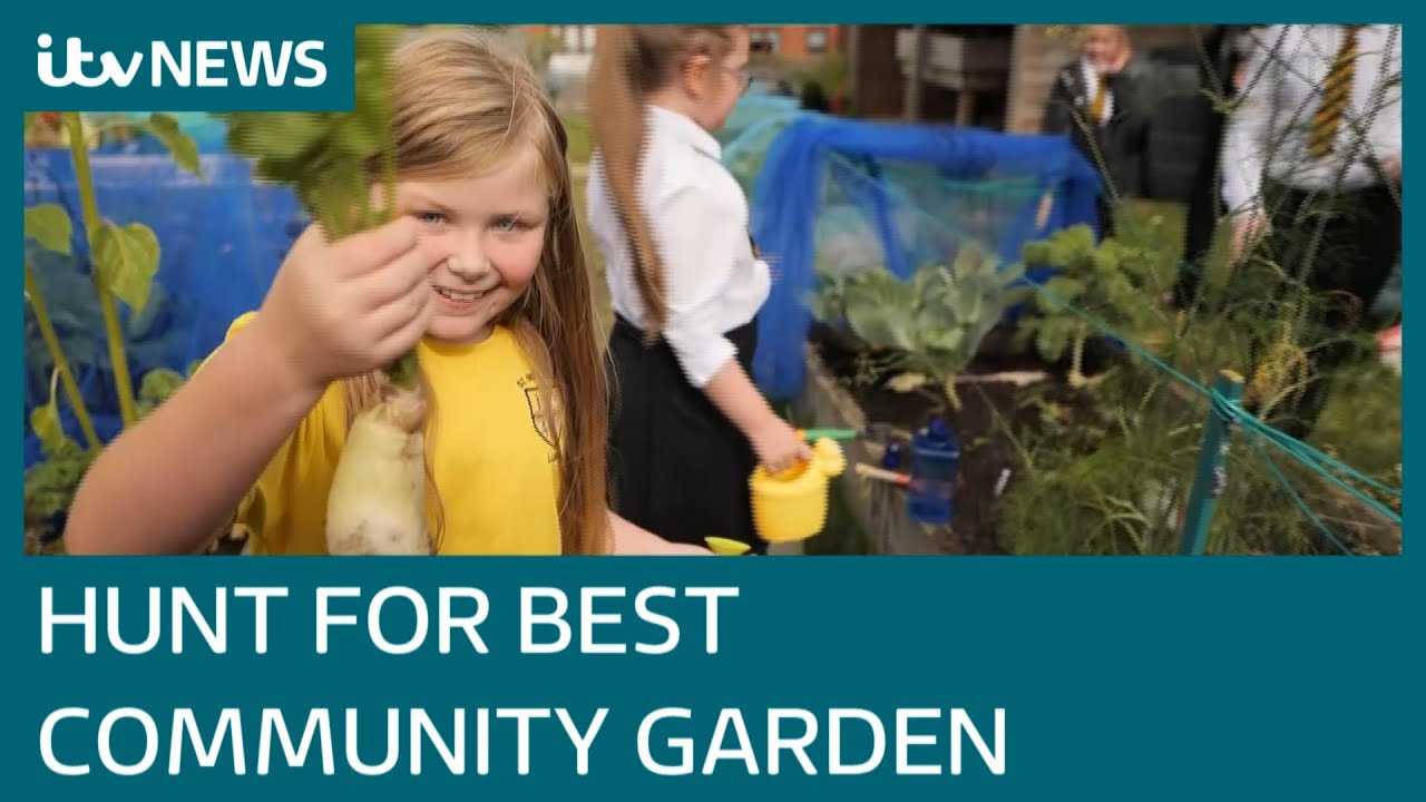 Growth of community gardens during lockdown leads to search for Britain's best | ITV News