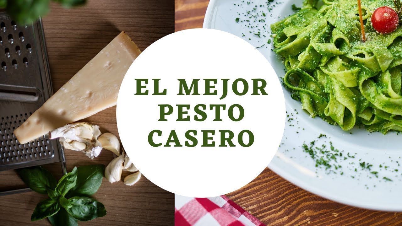 Cómo hacer PESTO CASERO FÁCIL para CONGELAR - Pesto Albahaca y Nueces