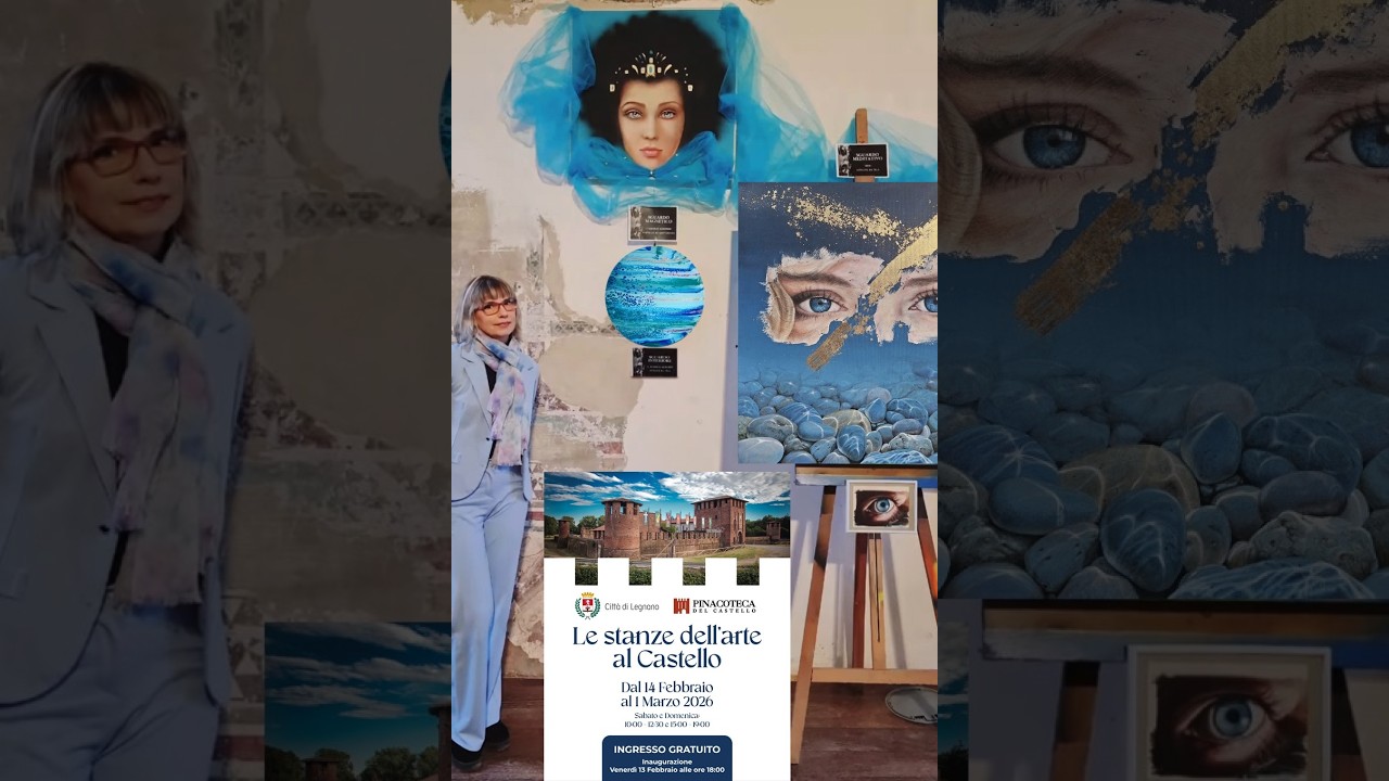 mostra SGUARDI presso LE STANZE DELL'ARTE, Castello di Legnano