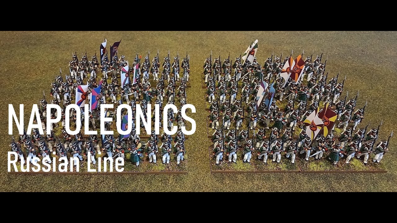 Napoleonic Russian Line Infantry - Perry