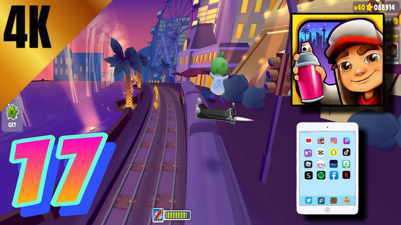 Subway surfers Las Vegas  - Gameplay Walkthrough Part 17 -  ( PC ) 4k60FPS