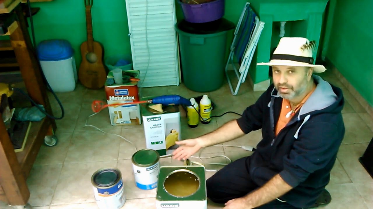 TINTA DE QUALIDADE CASEIRA - PARA PINTAR A SUA CASA
