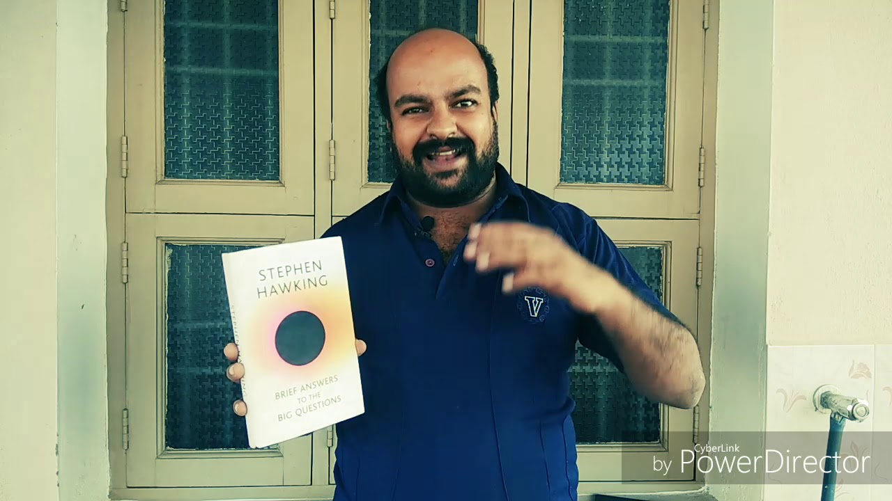 Book Review - Stephen Hawking - Brief answers to the big questions - Is there a god - Book Fair 2019