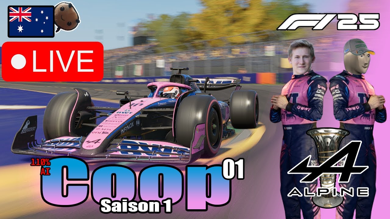 🔴Live Coop | F1 25 Coop Saisonstart! | 110 KI mit @EFF1uan