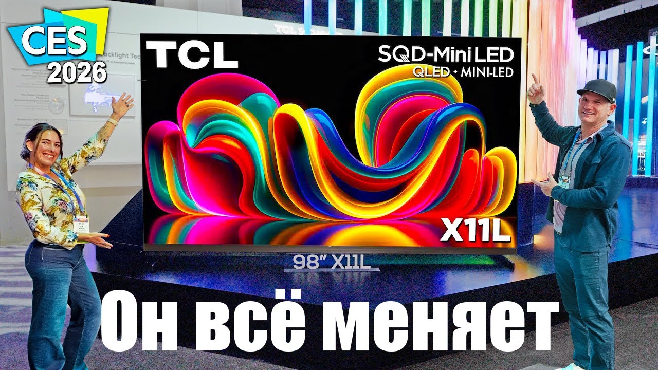 SQD‑Mini LED TCL X11L: телевизор, который меняет всё | ABOUT TECH