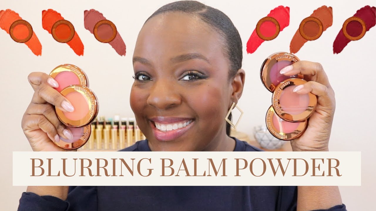 Danessa Myricks - Blurring Balm Powder Flushes - ВСЕ 6 ОТТЕНКОВ - ДЛЯ ТЁМНОЙ КОЖИ