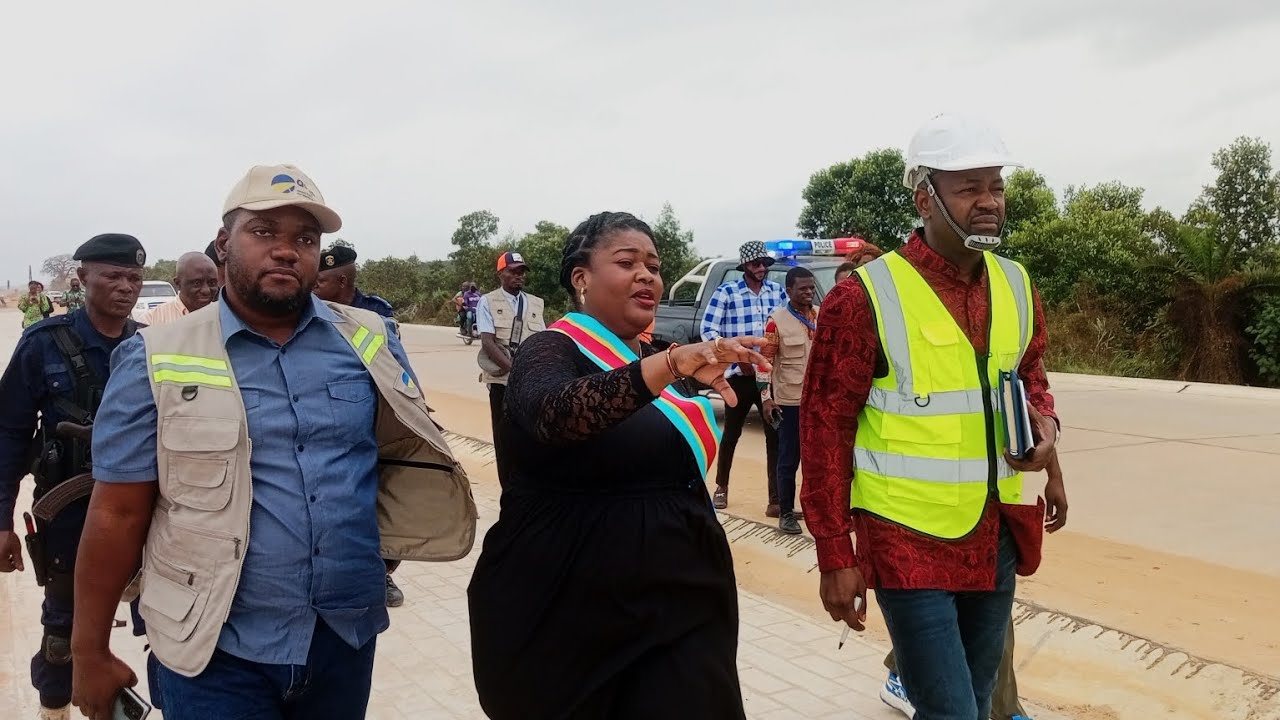 KC/MUANDA : CONTINUITÉ DES TRAVAUX DU PORT EN EAU PROFONDE DE BANANA.