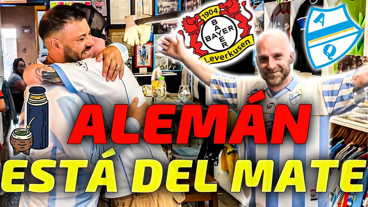 #ASCENSO La INCREIBLE historia de un alemán hincha de Argentino de Quilmes y Bayer Leverkusen