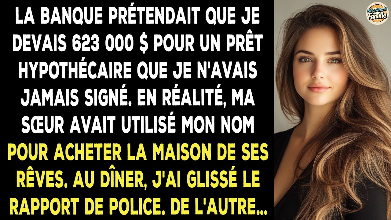 ma soeur a pris 623 000 a mon nom pour une maison mes parents me supplient de me taire