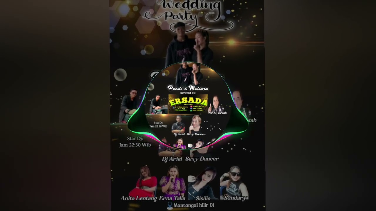 Mantangai wedding pendi dan mutiara with DJ ARIL