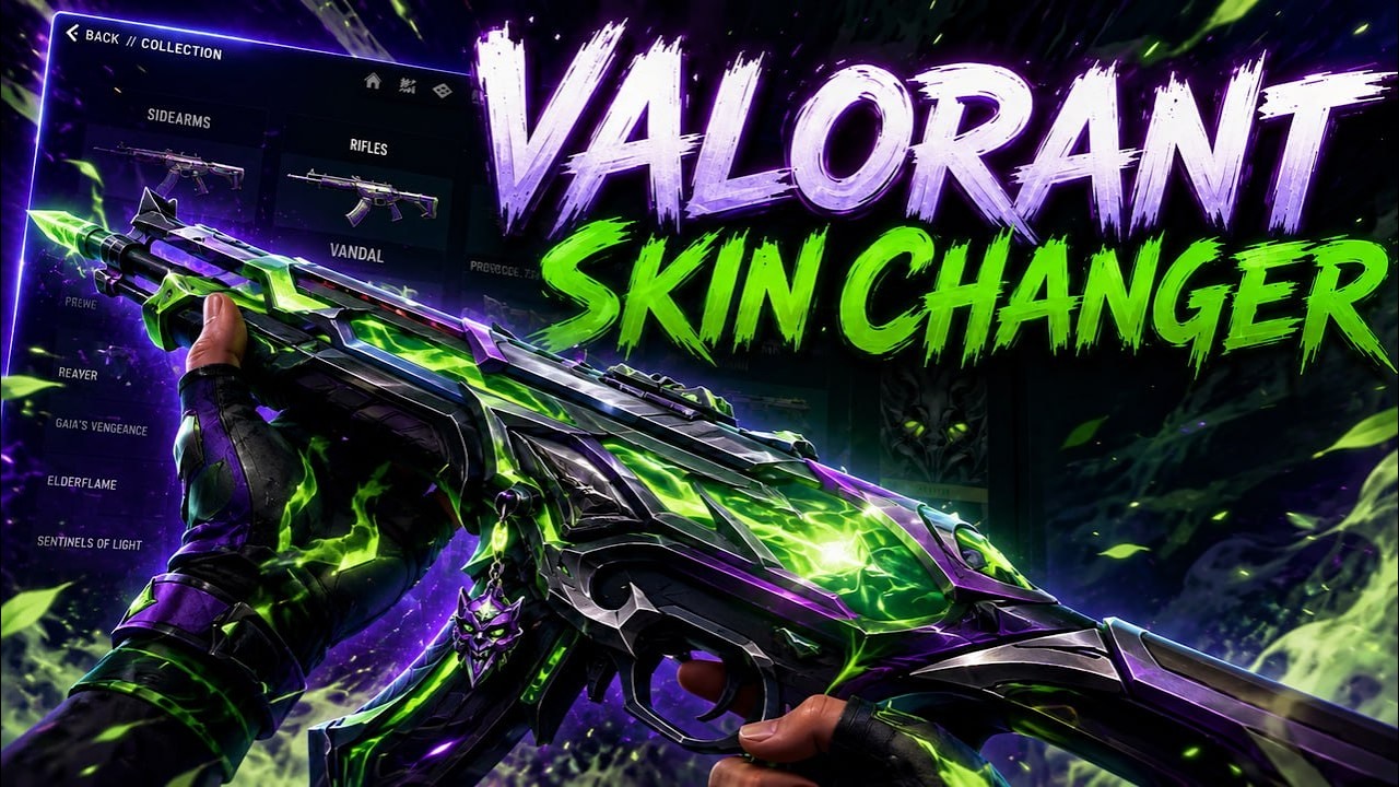 FREE Valorant Skin Changer 2026 | 🗡 Unlock ALL Skins + Knives + Buddies | Newest EAC Bypass! | Safe!