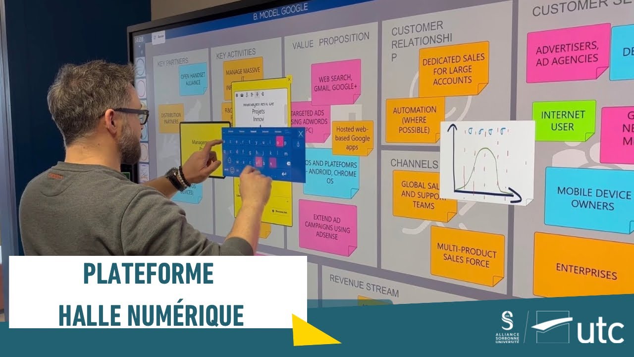 Présentation de la halle numérique de l’UTC 