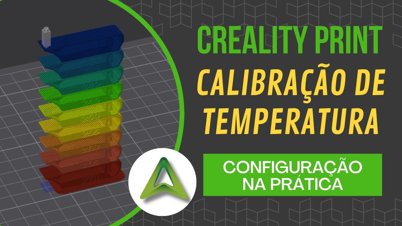 01 - Calibrar a TEMPERATURA no Creality Print 6.0