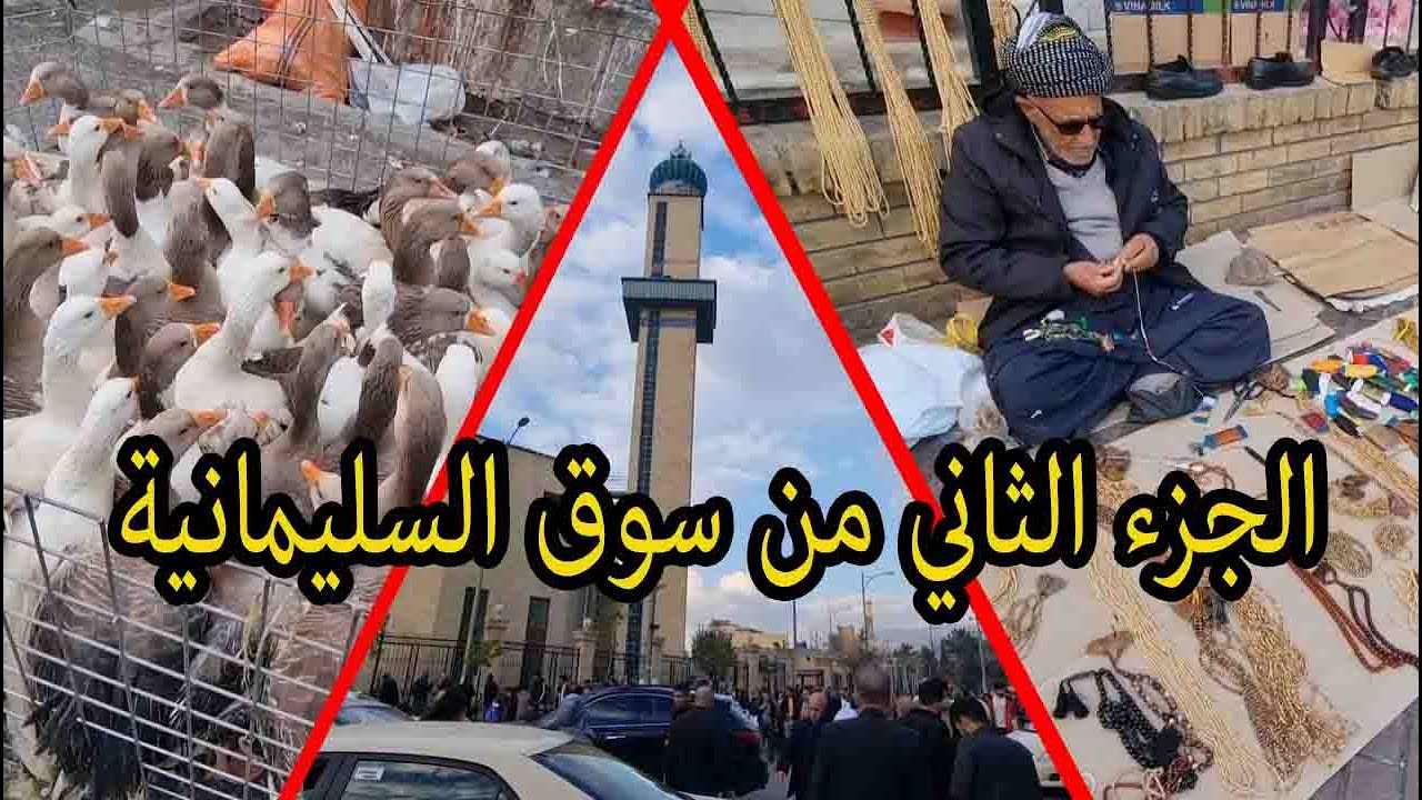 جولة سوق السليمانية (الجزء الثاني) في منطقة الجامع الكبير و سوق الطيور و المول الصيني Kaso Mall