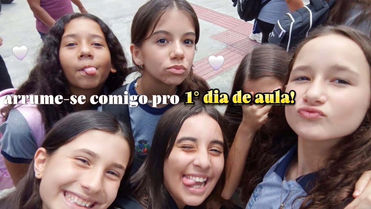 Arrume-se comigo pro meu primeiro dia de aula!! 😱💝 