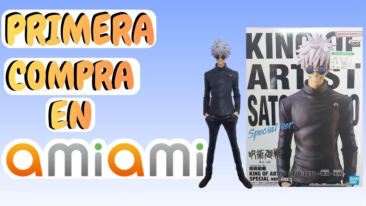 Mi Primera Compra en AMIAMI y UNBOXING de Satoru Gojo