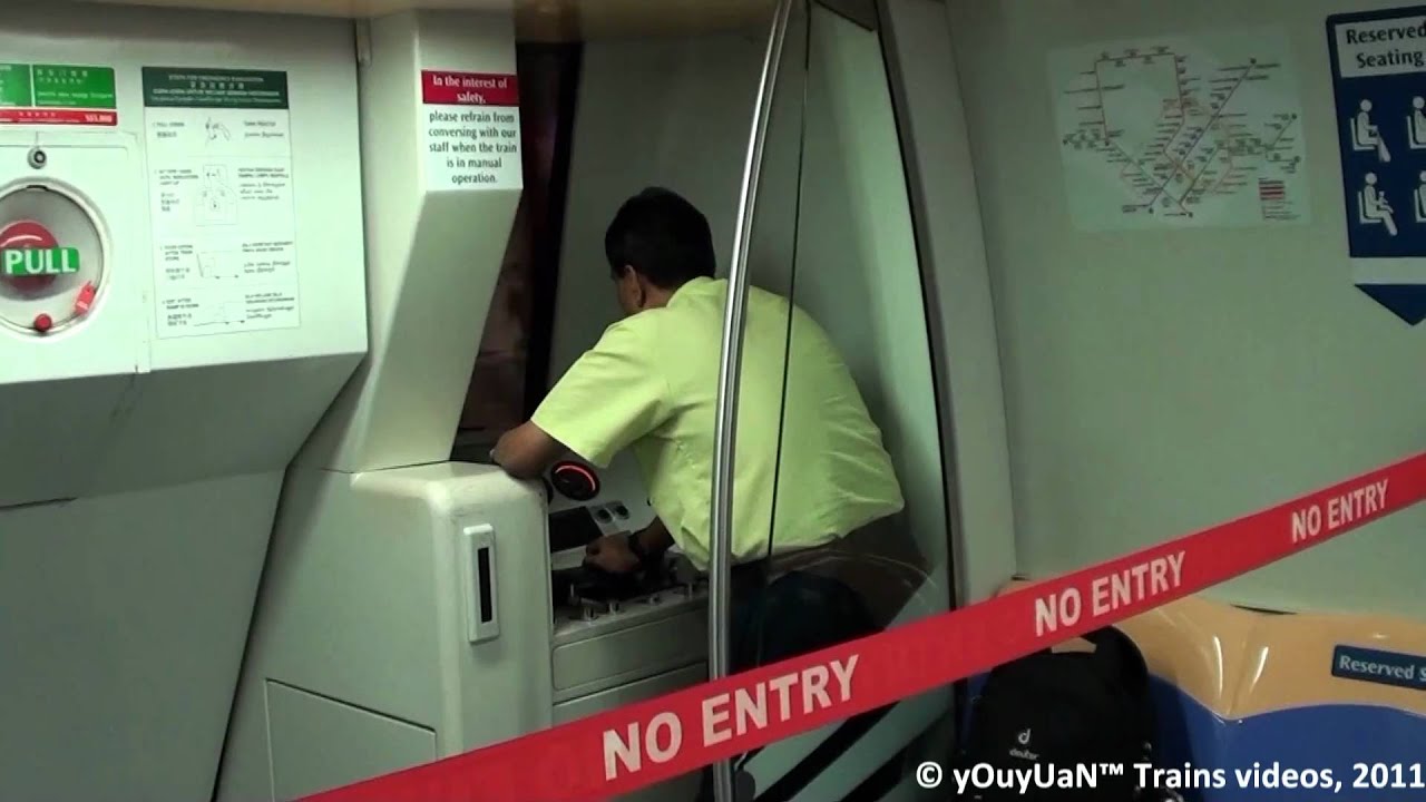 [MANUALLY DRIVEN] SBS Transit C751A 039-040 - Train ride from Clarke Quay to Chinatown (HBF Bound)