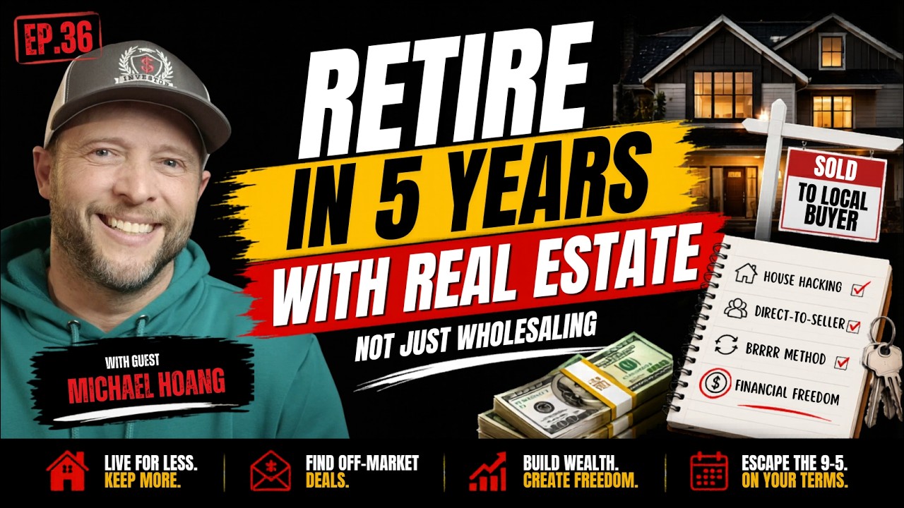 House Hacking and Direct-to-Seller Strategies for Financial Freedom with Michael Hoang | Ep 36