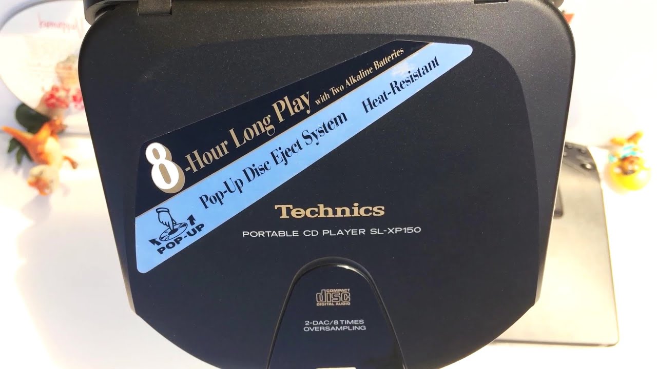 Портативный CD-плеер Technics SL-XP150 💿 Компакт-диск