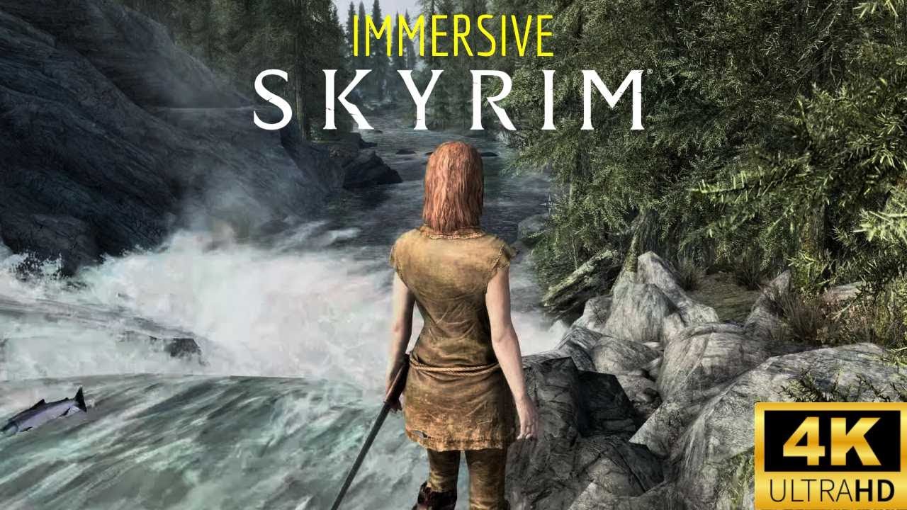 Skyrim Immersive Graphics and Visual Overhaul Modlist 2024 [ 4K ]