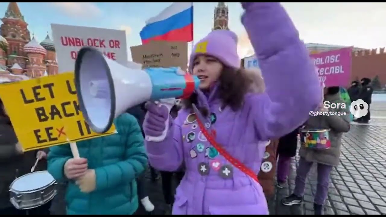 ROBLOX RUSSIA PROTEST TO UNBAN ROBLOX