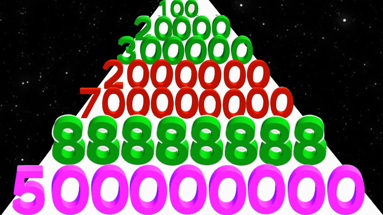 Number Stack vs Circles Run - All Level Gameplay (Max Level, Math Games) New Update