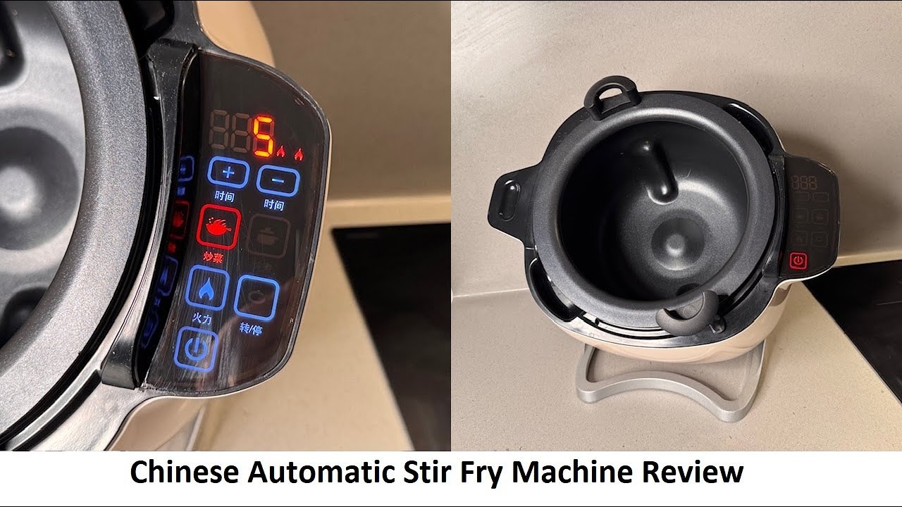 UK First Look: Kitchen Robot Stir Fry Machine Review | Can It Replace Your Wok? Chinese Cooking.