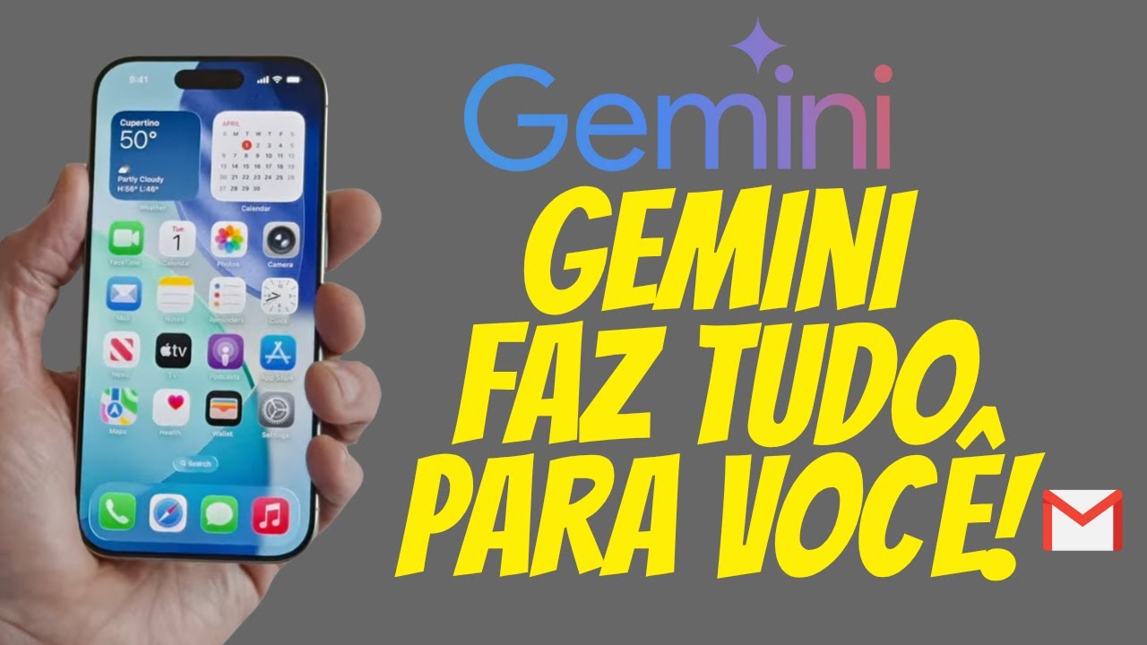 GEMINI: A Inteligência Artificial do Google que Vai MUDAR Sua Produtividade com o Gmail!