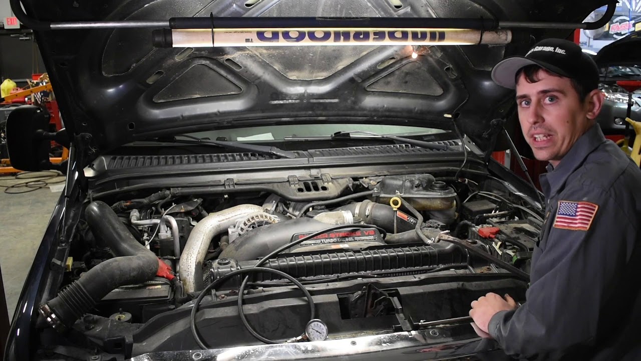 Ford 6.0 Blue spring upgrade and fuel pressure test