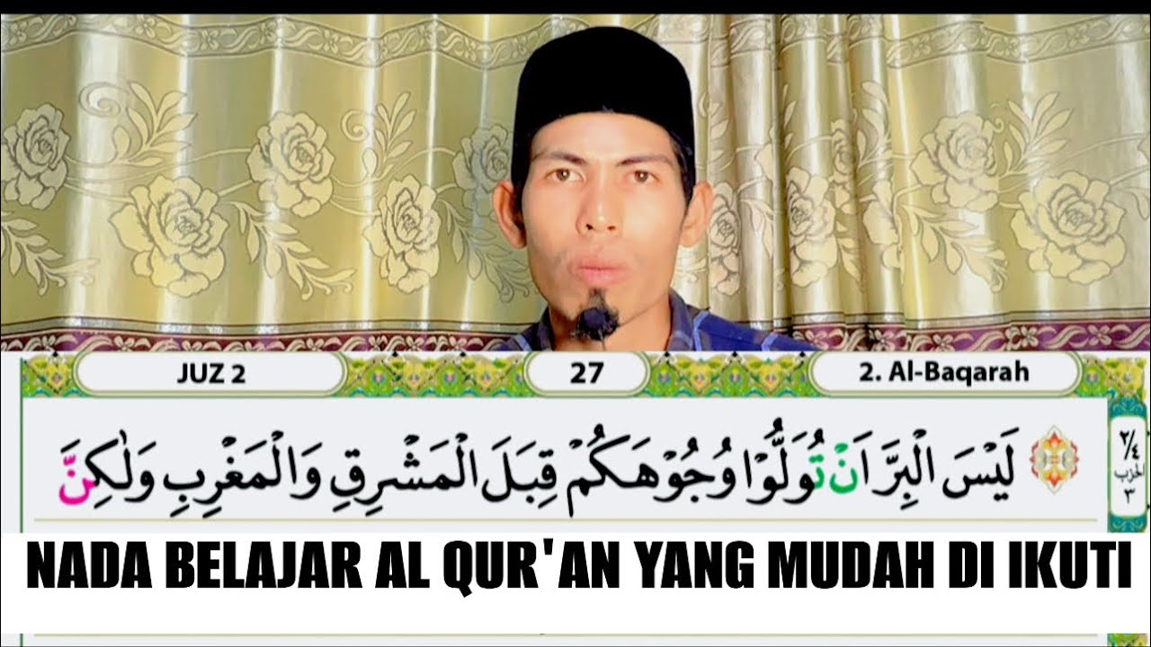 NADA YANG PALING MUDAH UNTUK BELAJAR AL QUR'AN #belajarngaji